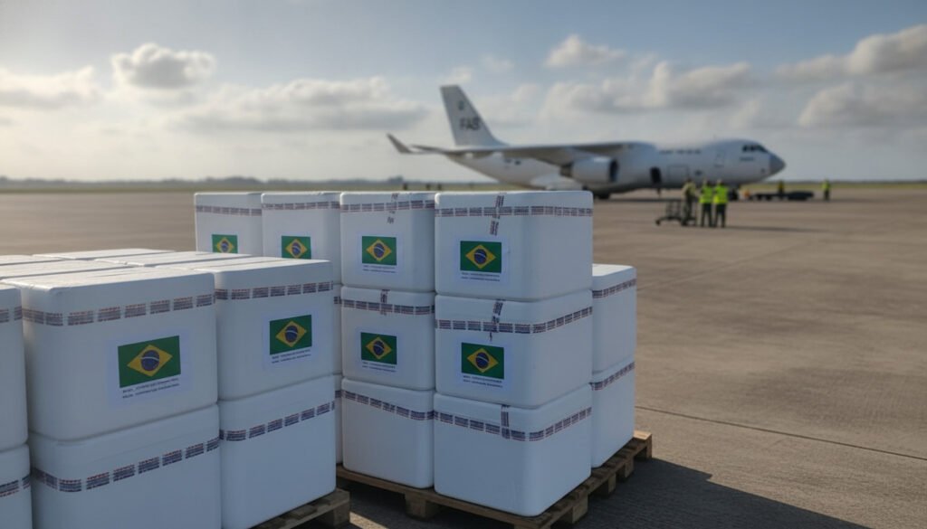 Brasil socorre Venezuela pós-terremoto com 690 mil doses de vacinas