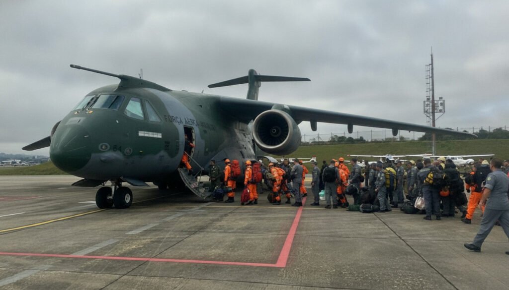 Brasil encerra missão humanitária na Venezuela após terremotos devastadores