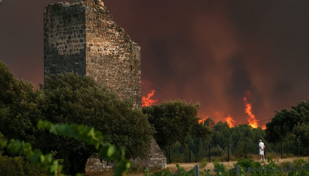 Mega incêndios florestais avançam e colocam Bordeaux, na França, sob alerta máximo