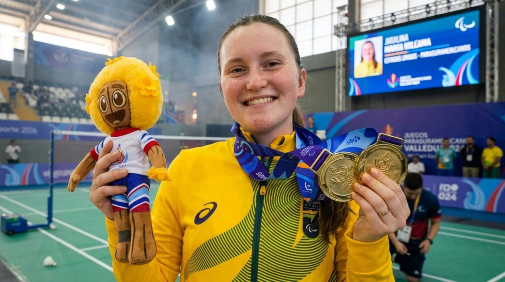Brasil brilha no Internacional de Parabadminton com 8 ouros