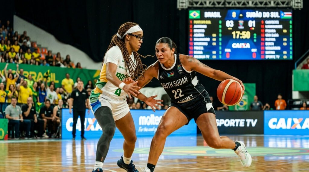 Brasil perde para Sudão do Sul e estreia com derrota no qualificatório olímpico