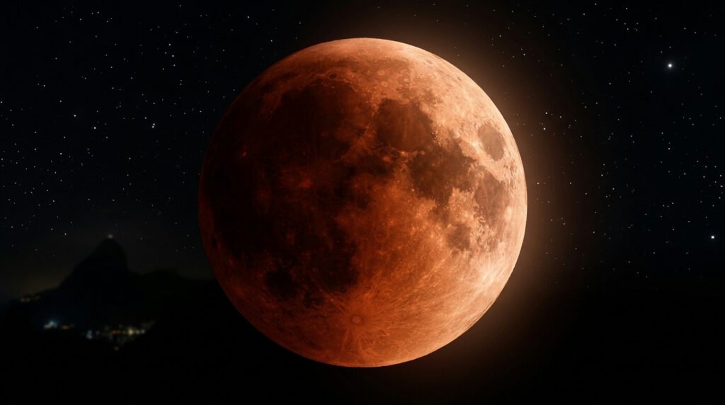 Brasil se prepara para observar eclipse parcial da Lua nesta quinta-feira