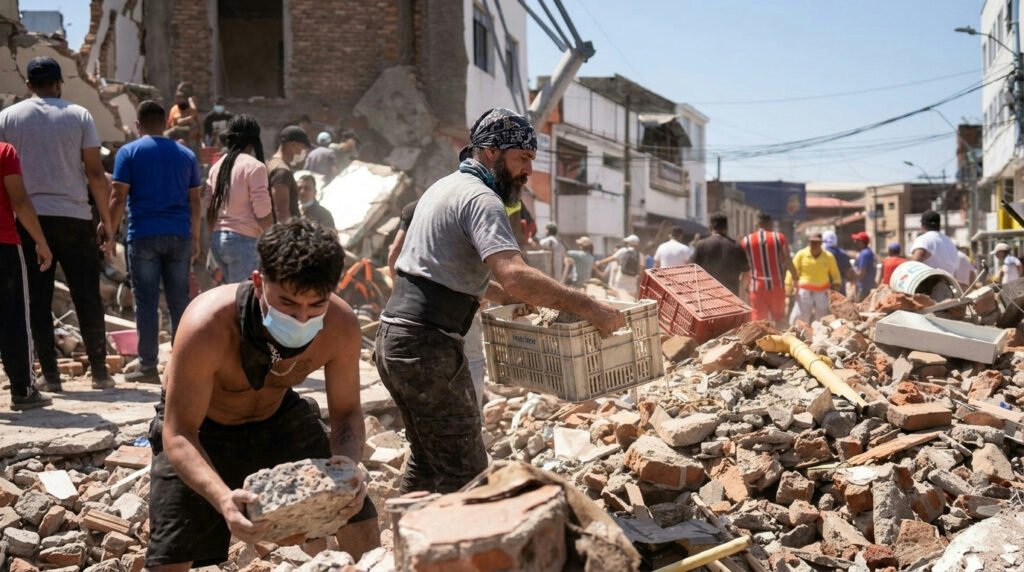 Colômbia em alerta: terremoto de 7.4 graus mata 20 e causa destruição
