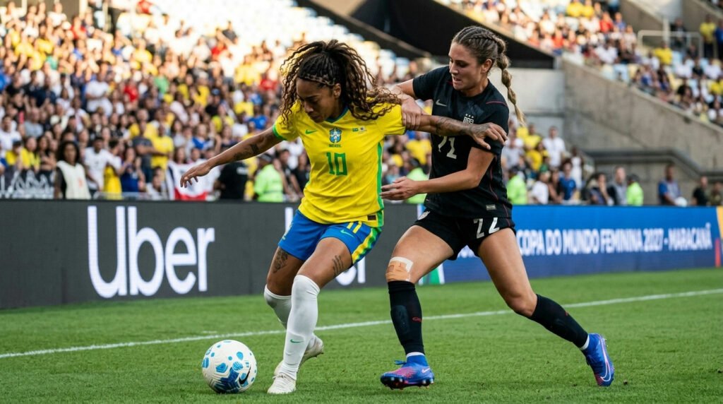 Com Maracanã na abertura, Brasil tem roteiro de estádios definido para Copa Feminina 2027