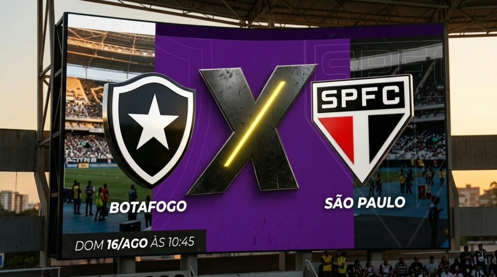 Duelo entre Botafogo e São Paulo movimenta o Brasileirão Feminino a1 na TV Brasil