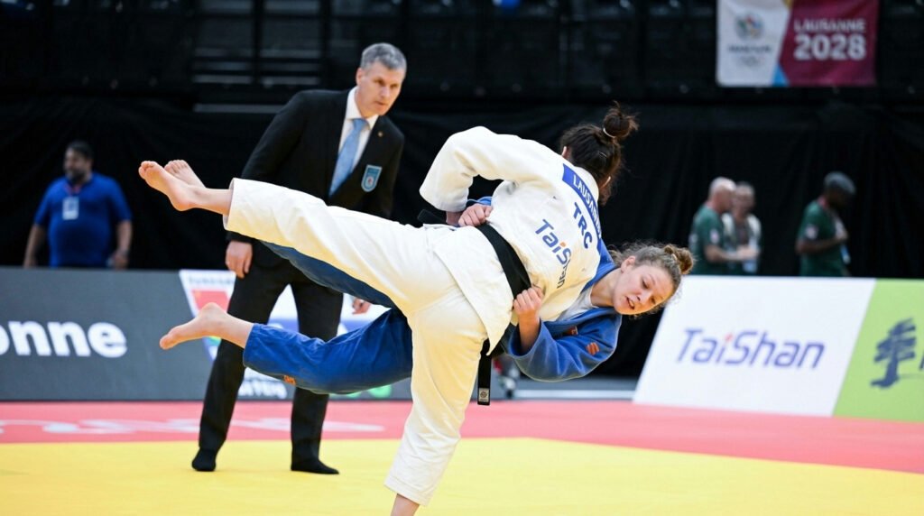 Judô brasileiro conquista três bronzes na abertura do Grand Slam em Lausanne