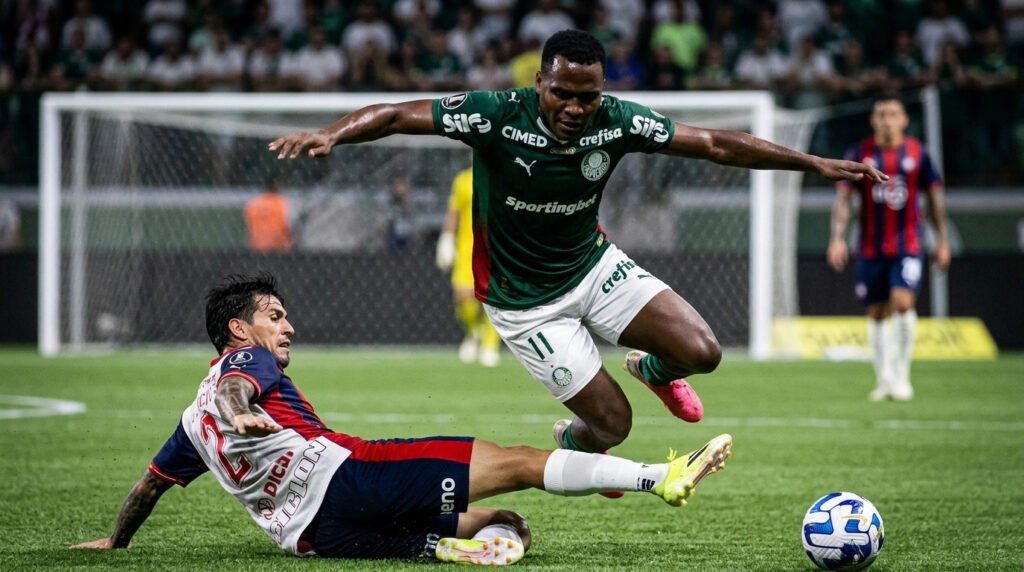 Palmeiras vacila em casa, empata com Cerro Porteño e define vaga no Paraguai