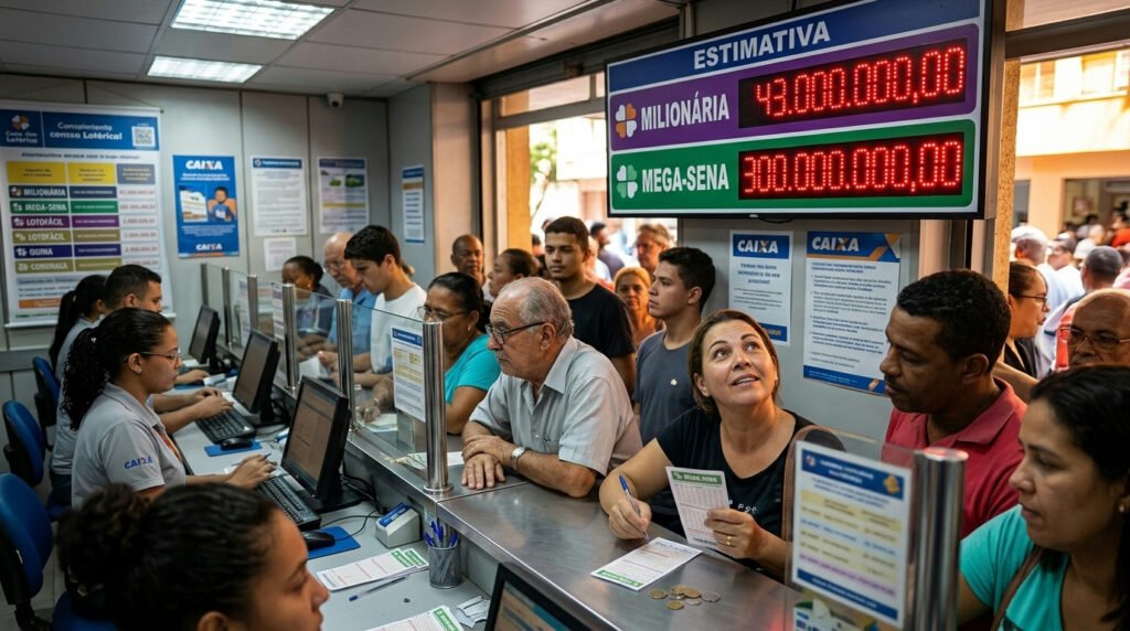 Prêmio da Mega-sena acumula para R$ 45 milhões e sorteio gera expectativa