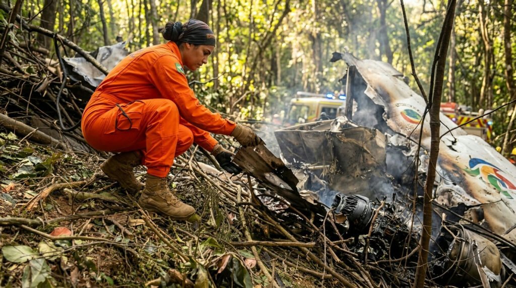 Queda de helicóptero no Rio mata avó, mãe e filha colombianas em passeio