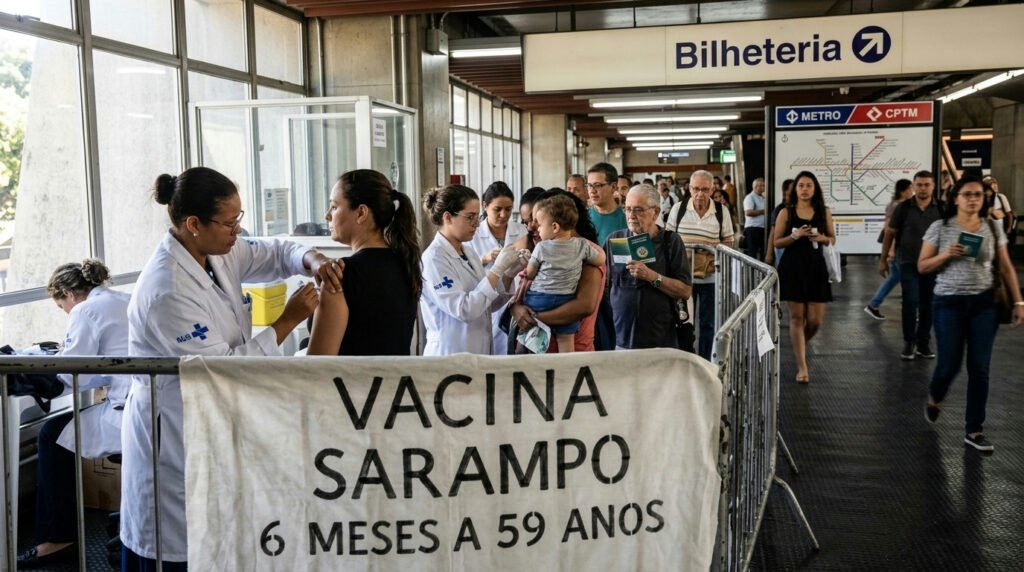 Reforço na vacinação contra sarampo: Ministério da Saúde age diante de surto em SP