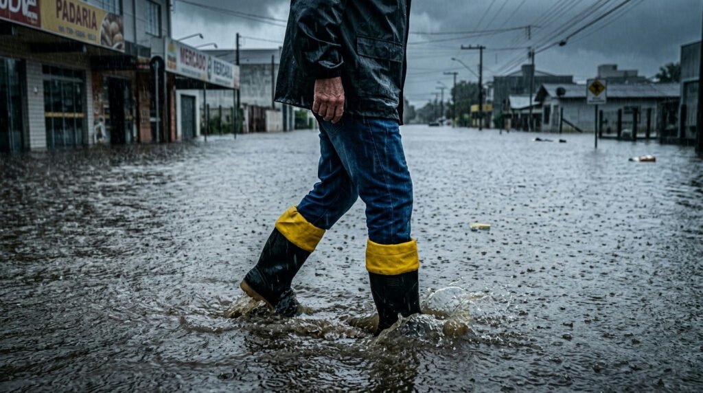Rio Grande do Sul em alerta: novas tempestades e risco de inundações até segunda-feira