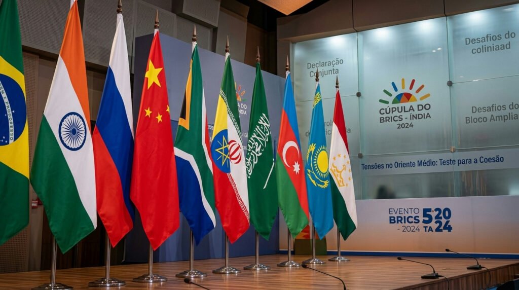 Cúpula do Brics na Índia: tensões no Oriente Médio testam a coesão do bloco ampliado