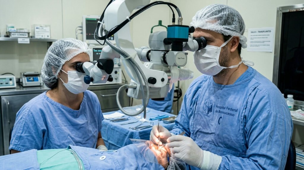Fila de transplante de córnea no Brasil se expande e atinge quase 38 mil pacientes
