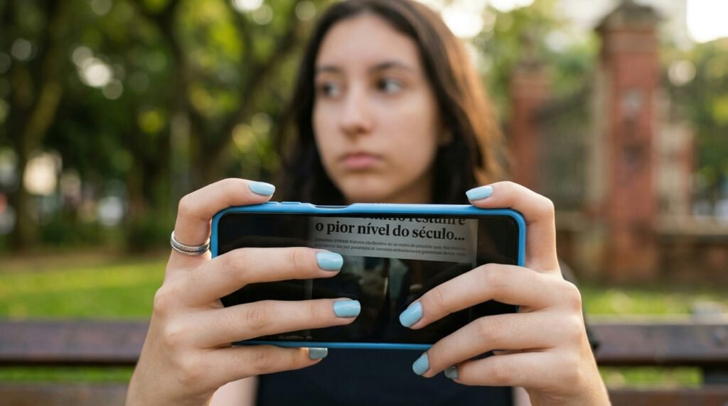 Geração digital: leitura de adolescentes despenca ao pior nível do século, alerta OCDE