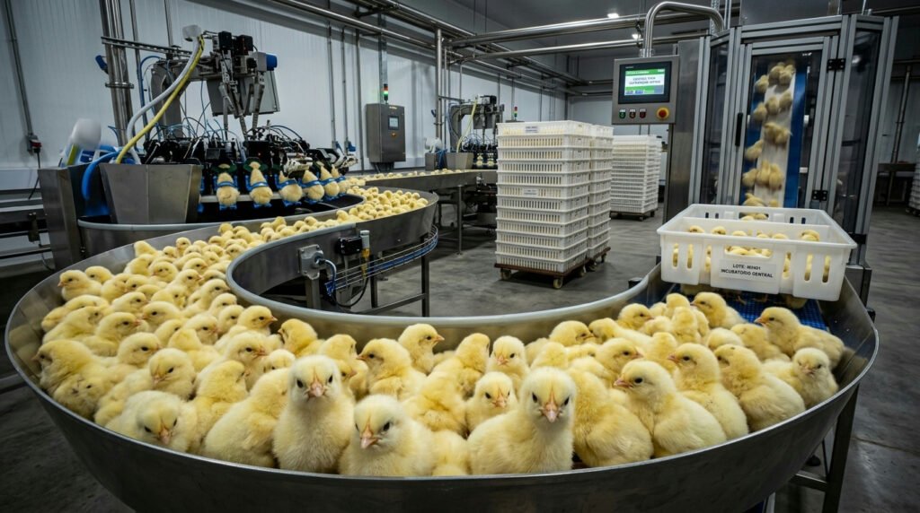 Mercy For Animals denuncia trituração de pintinhos machos na indústria de ovos brasileira