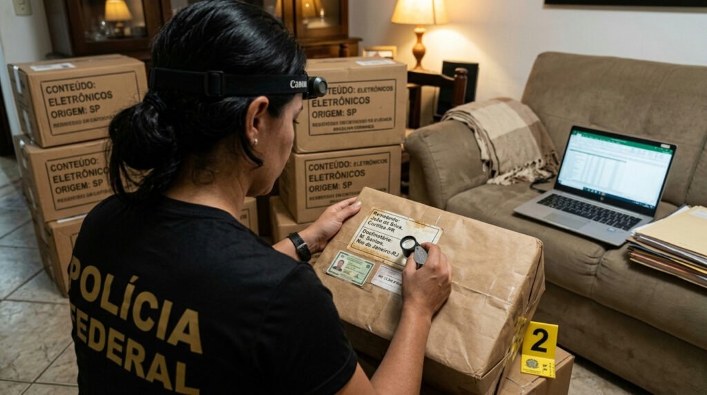 Polícia Federal desarticula esquema de desvio de encomendas postais com uso de documentos falsos