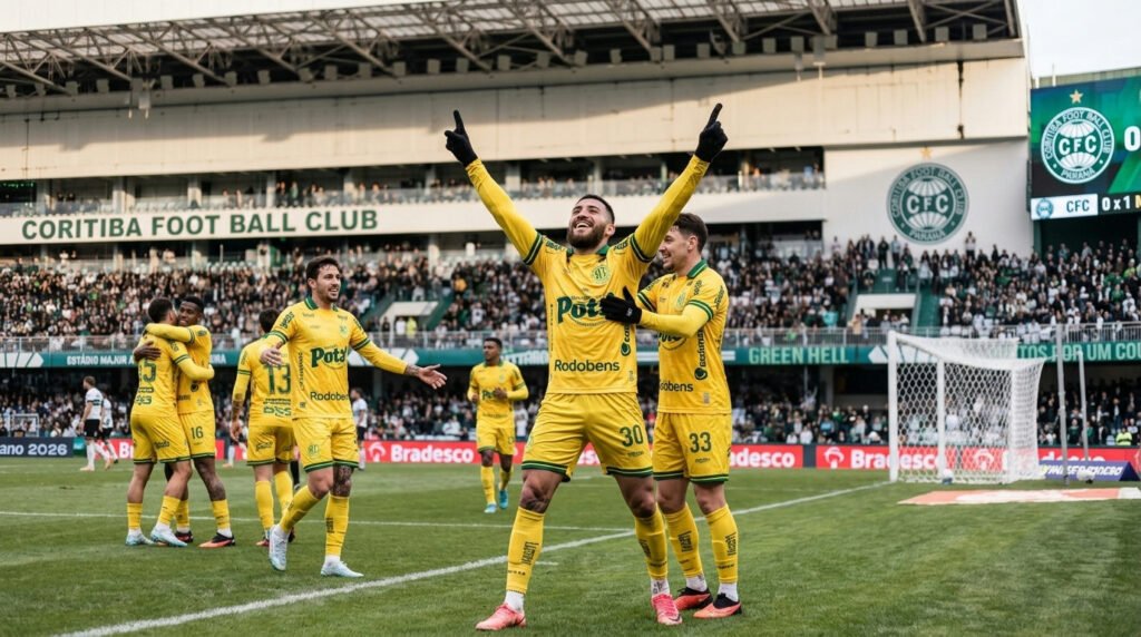 Vitória do Mirassol no Couto Pereira mantém Vasco e Inter no Z-4 do Brasileirão