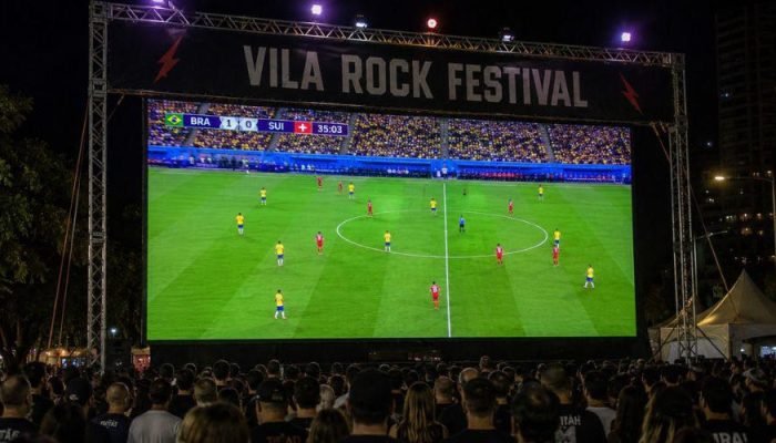 TELÃO ROCK