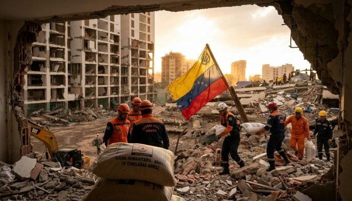 Brasil socorre Colômbia com 19 toneladas de arroz após terremoto devastador na quinta (20