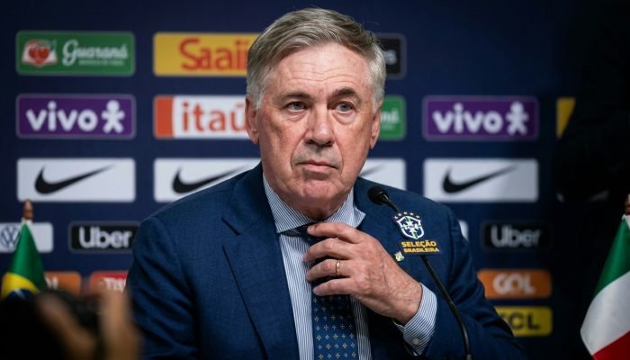 Carlo Ancelotti anuncia primeiros convocados da Seleção Brasileira pós-Copa em 9 de setembro