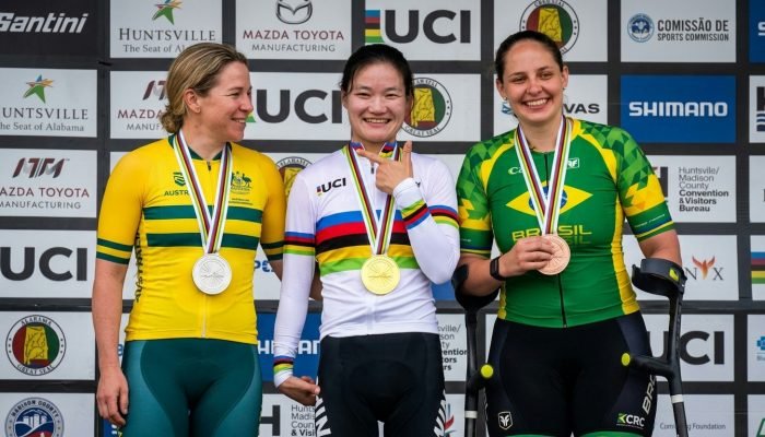 Cinco medalhas coroam participação do Brasil no Mundial de Paraciclismo de Estrada