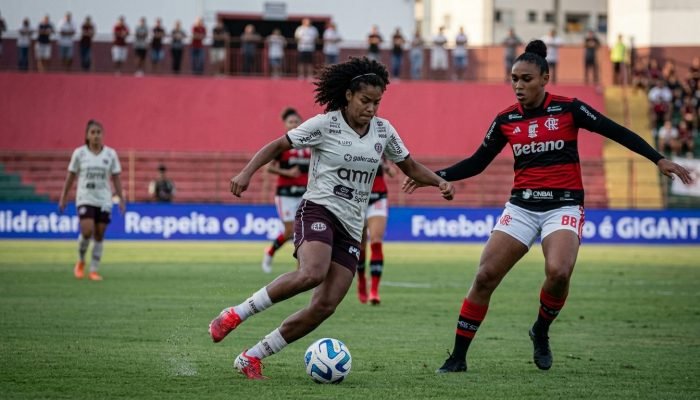Flamengo larga na frente da Ferroviária com vitória por 1 a 0 nas quartas do Brasileirão Feminino