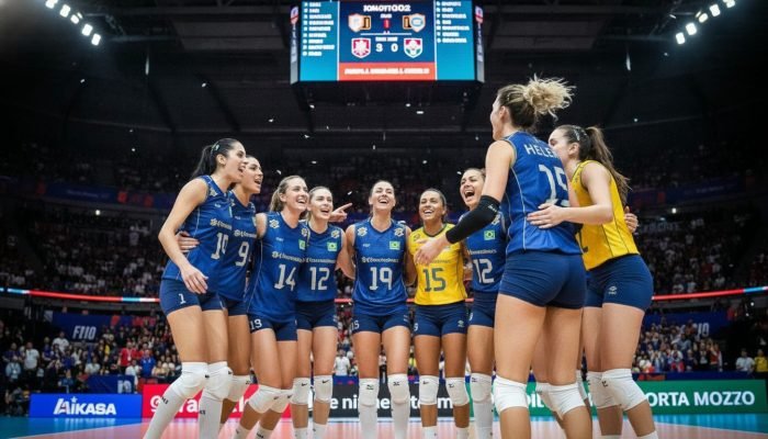 Seleção feminina de vôlei enfrenta Japão em busca de título inédito na Liga das Nações