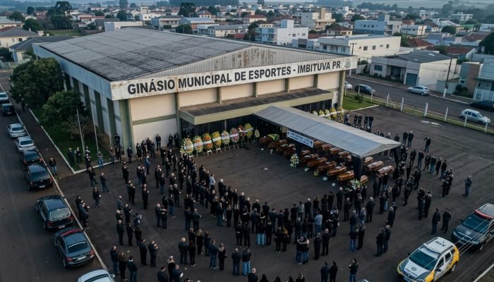 Luto em Imbituva: cidade se une em velório coletivo após acidente fatal na Br-373