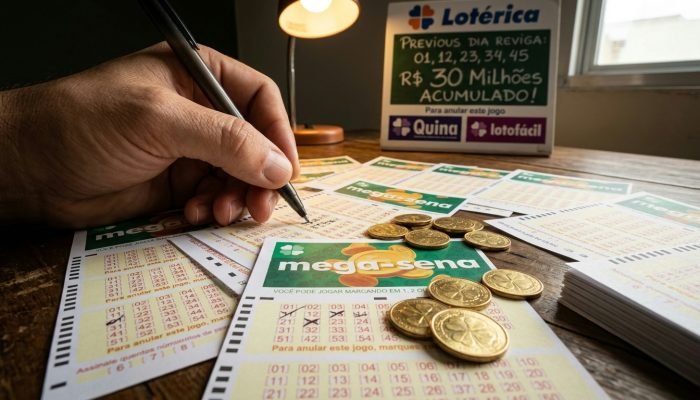 Ninguém acerta Mega-sena, que acumula R$ 30 milhões; veja os números