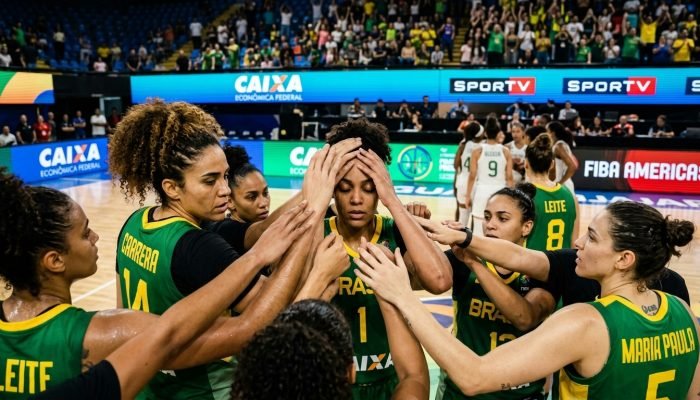 No basquete feminino em Guadalajara, Brasil e Argentina duelam por vaga no Pré-olímpico