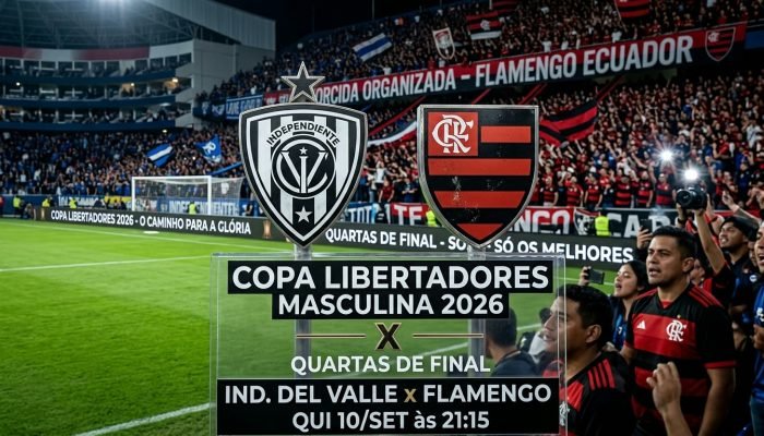 Rádio Nacional narra o confronto entre Independiente del Valle e Flamengo