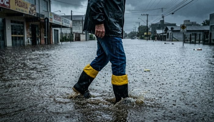 Rio Grande do Sul em alerta: novas tempestades e risco de inundações até segunda-feira