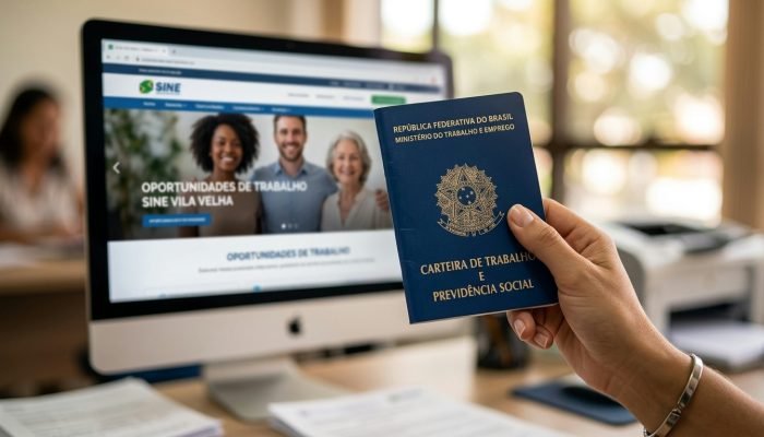 Vila Velha abre 881 vagas de emprego formal via Sine para impulsionar mercado local
