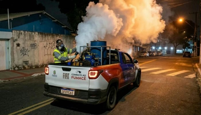 Vila Velha intensifica combate à dengue com carro fumacê em mais de 40 bairros